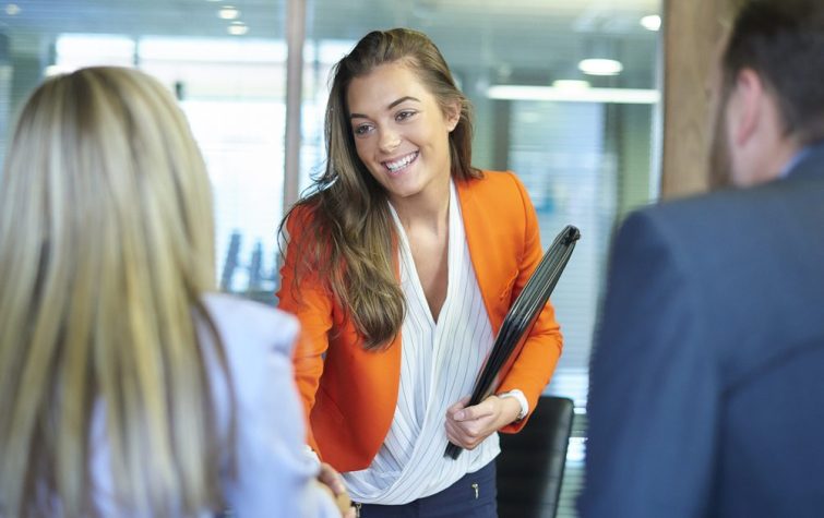 Young Professional Woman At Office