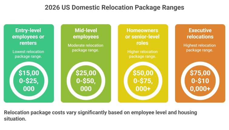 average relocation package cost 2026