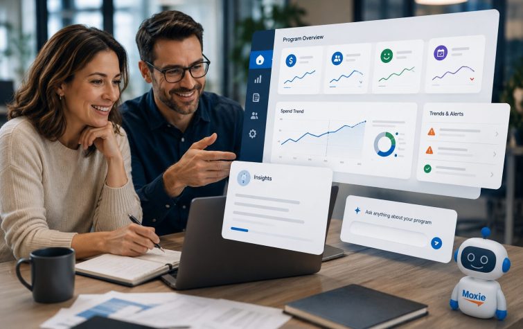 Two global mobility professionals using CoreTech