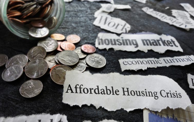 Affordable housing crisis headline representing the impact of the US housing shortage on corporate relocation programs