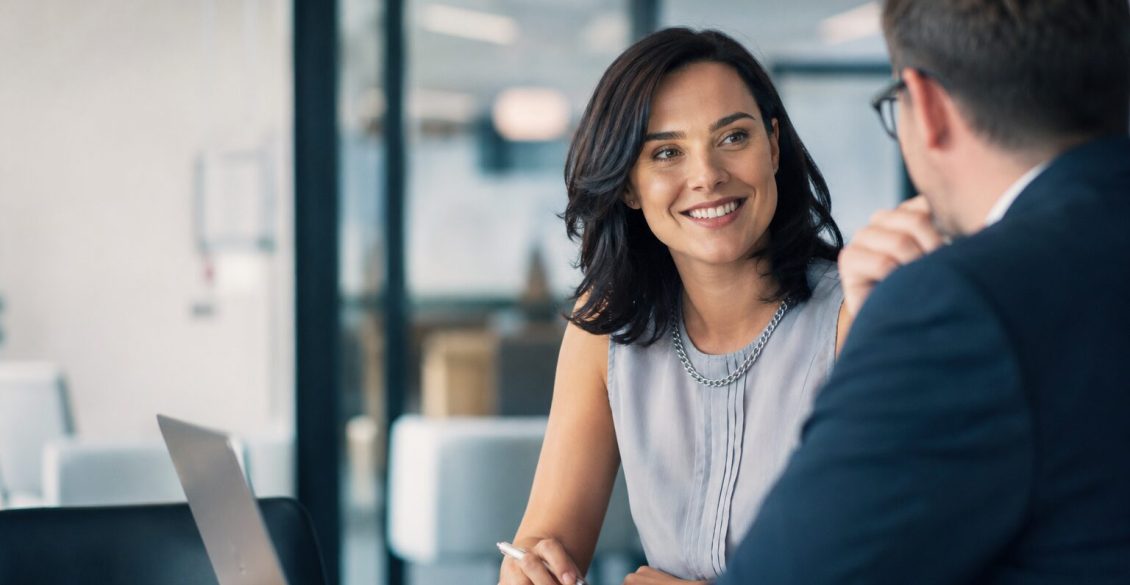 HR Professional Talking to Relocation Expert
